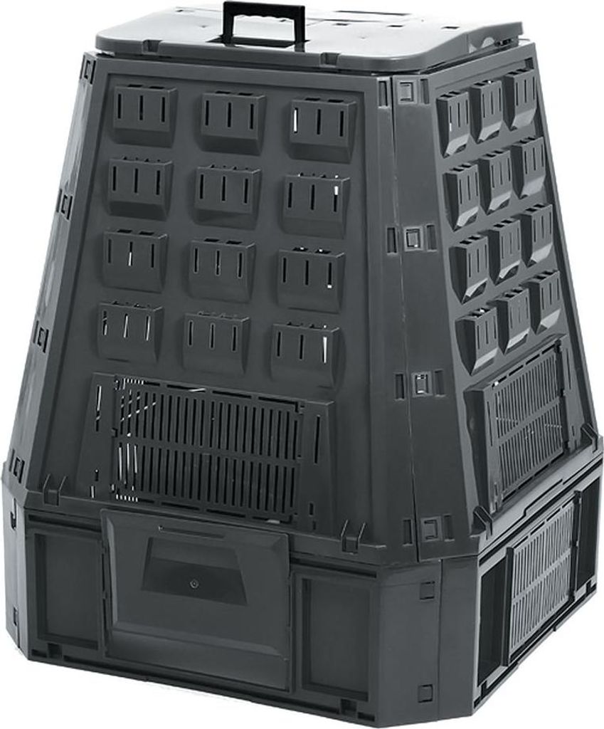 Evogreen Kompostbehälter 630 L Schwarz Ikev - Pp-Ikst600Cz Produktbild 
