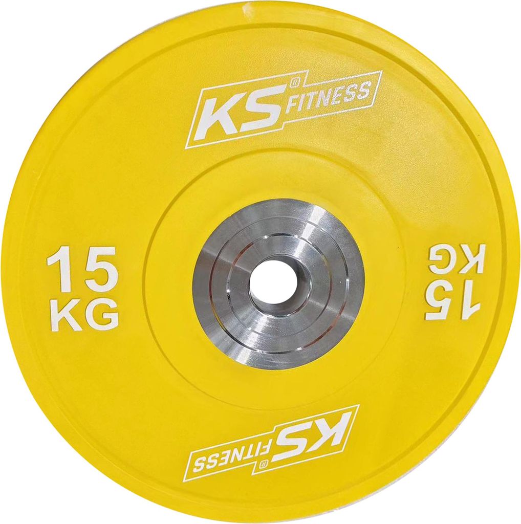Vollgummischeibe mit Stahlkern 15 kg - Durchmesser 50 mm