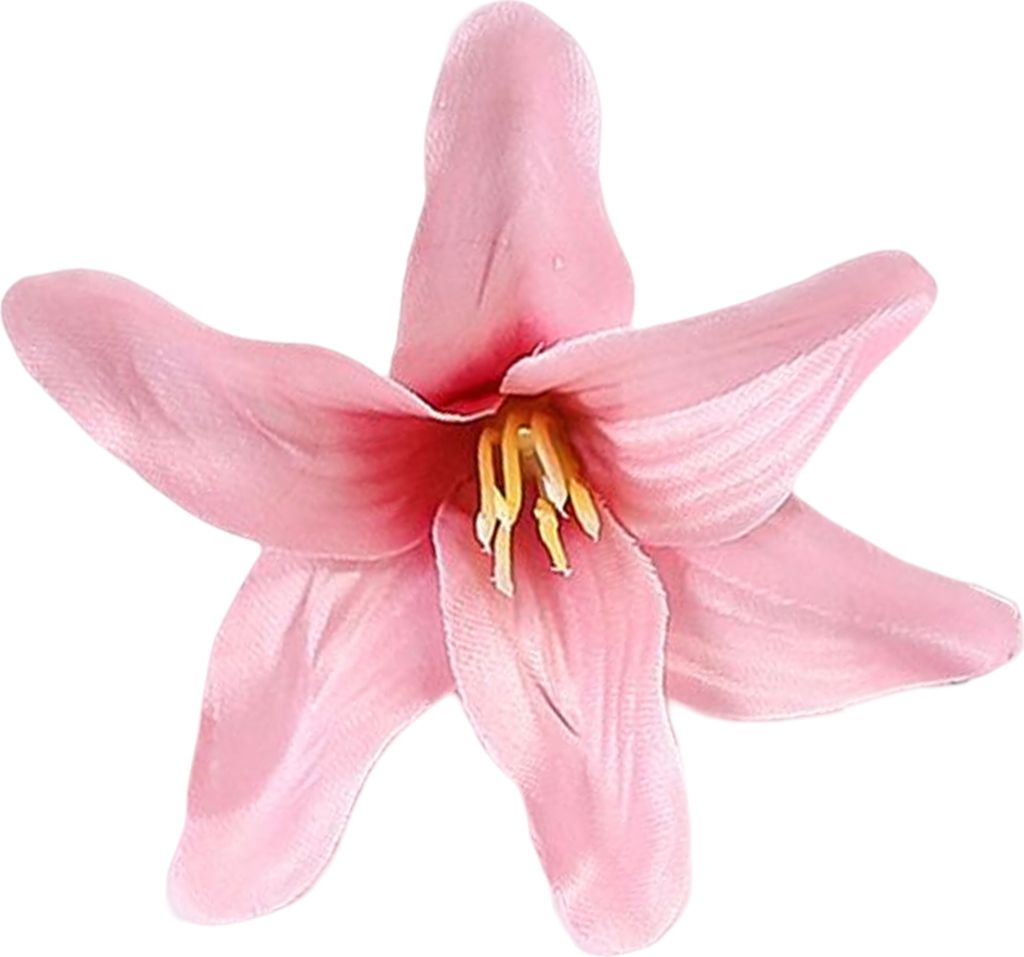 10pcs Fake Flower Head Lebendige dekorative DIY Exquisite Glocken Orchideen Blumenkopf Hochzeitsbedarf-Rosa