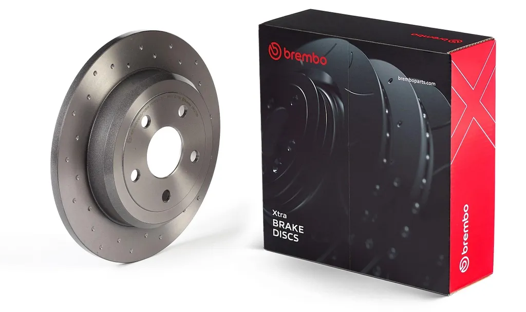 Disque de frein arrière BREMBO 08.N233.1X pour Jeep Grand Cherokee IV