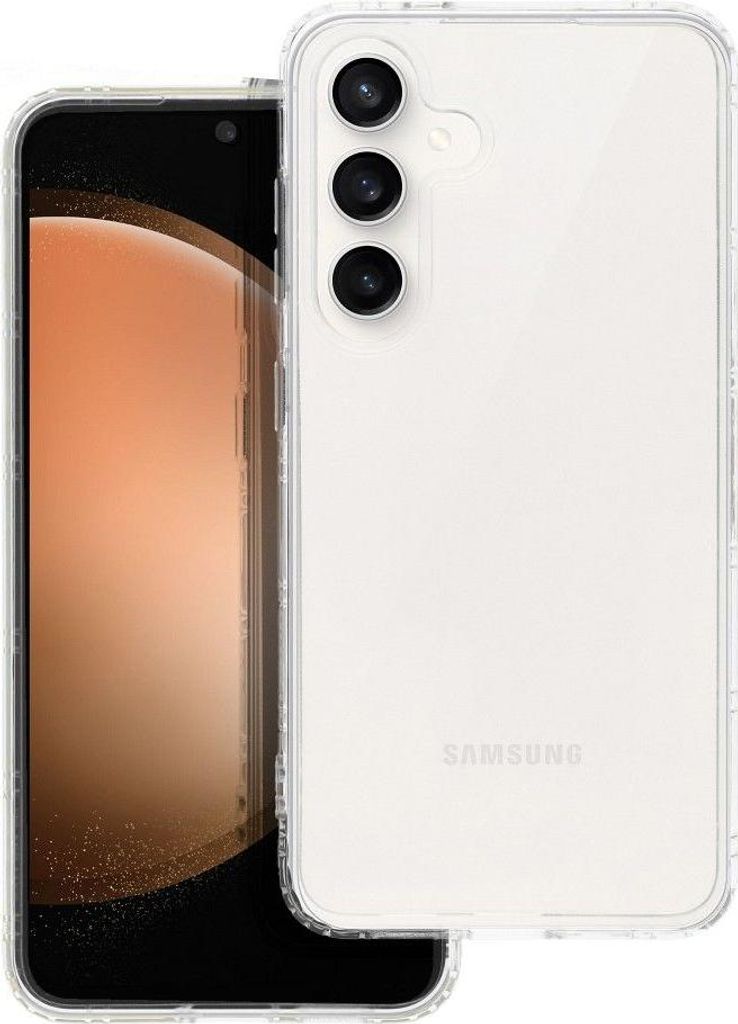 FORCELL F-PROTECT Langlebige Handyhülle passend für SAMSUNG S23 FE transparent