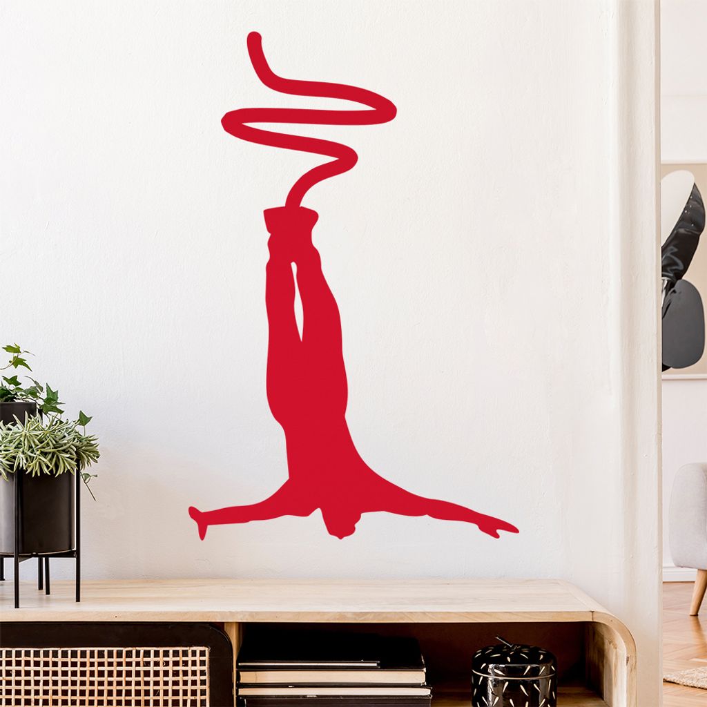 Bungeespringen Springer Wandtattoo Wandaufkleber Wall Sticker - Dekoration, Küche, Wohnzimmer, Schlafzimmer, Badezimmer