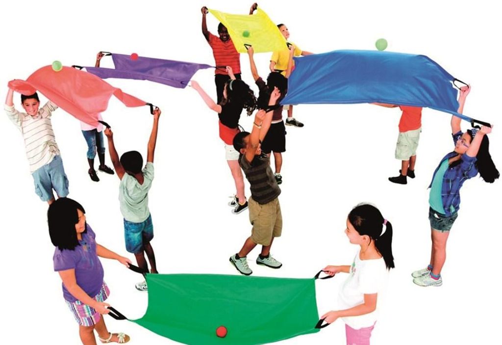 Spordas Set de jouets en parachute - 2 personnes - Set de 6 Image du produit 