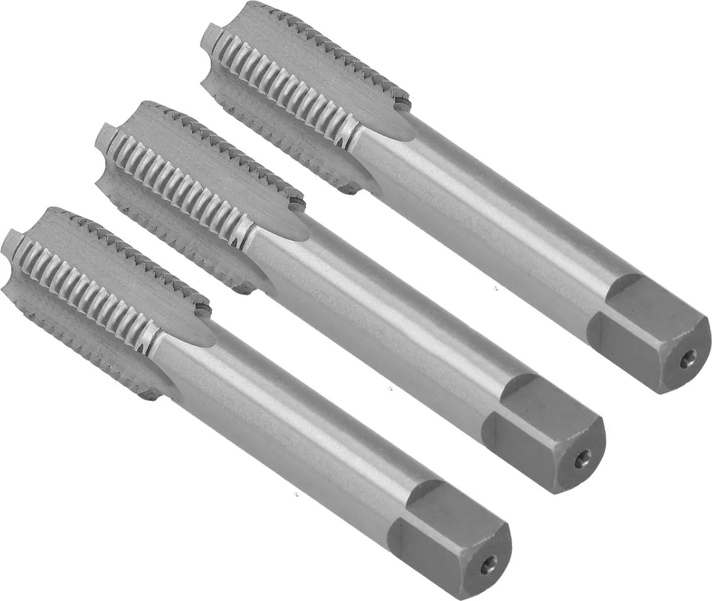 Tarauds Machine M22 Haute Performance en Acier Rapide - Lot de 3 - 6