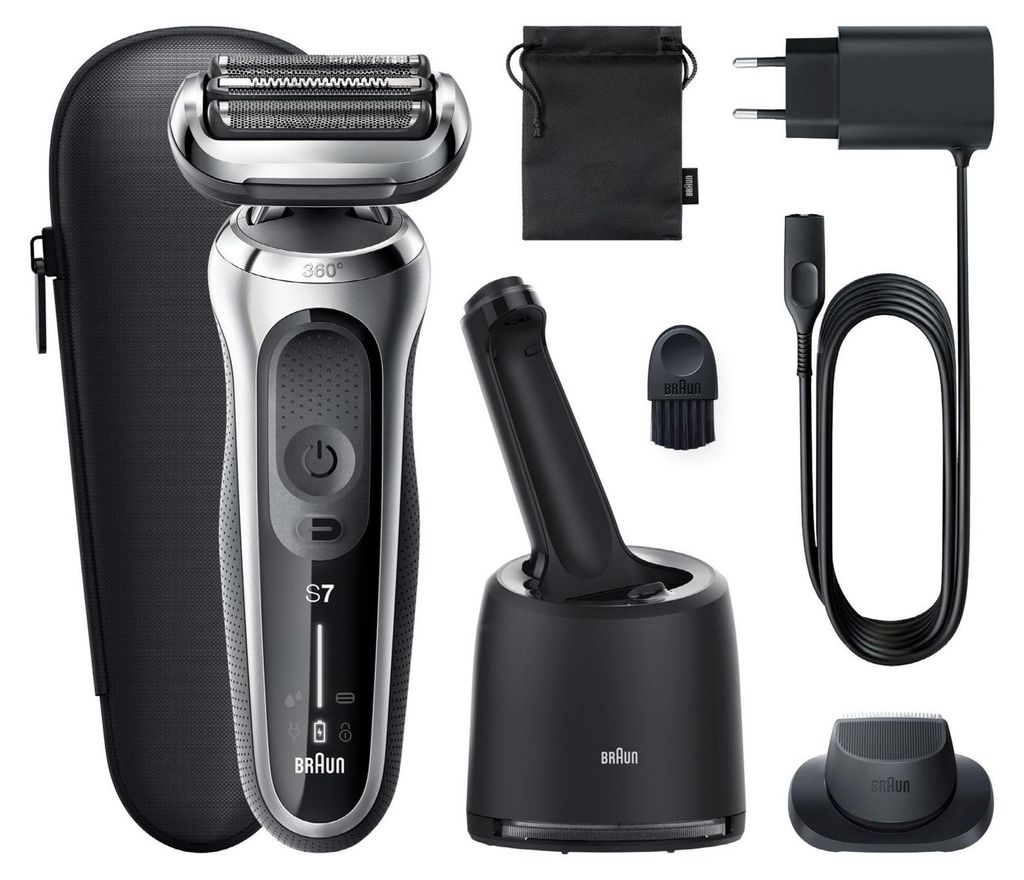 Braun Series 7 71-S7200cc silber Herrenrasierer Produktbild 