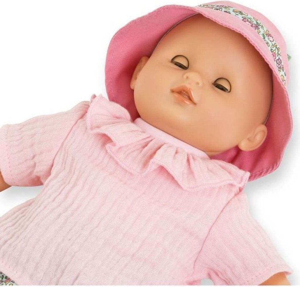 Corolle Badepuppe Coralie mit Badeente - Babypuppe für die Badewanne, 30cm