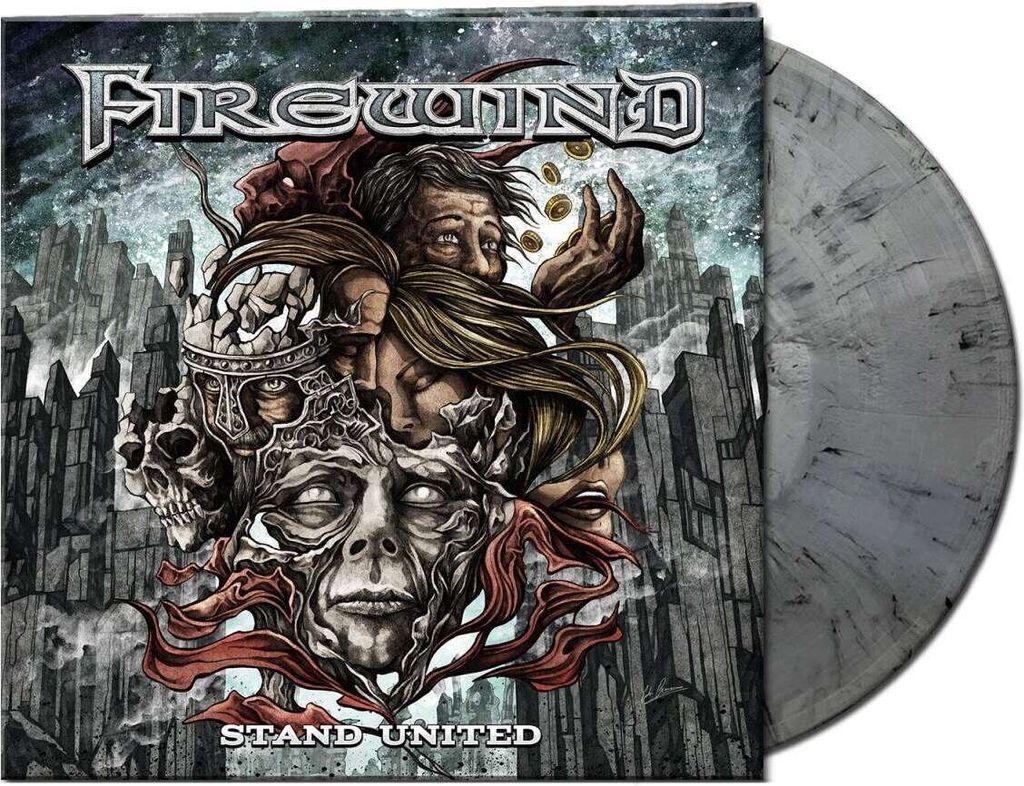 Firewind: Firewind: Stand United (Limited Edition) (Silver/White/Black Marbled Vinyl) - - (LP / S)