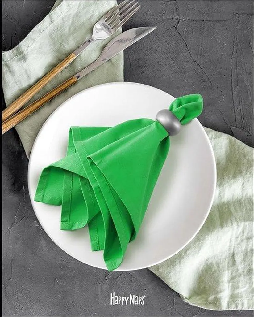 Serviettes coton anti-taches pour dire adieu aux serviettes jetables