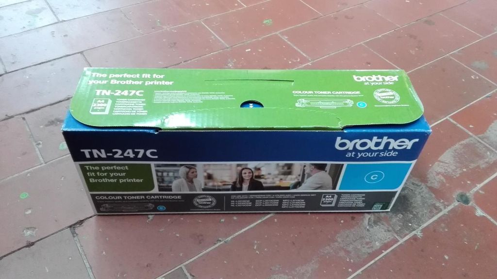 Brother Toner 2300 Seiten Original Tonerkartusche Cyan, Produktbild 