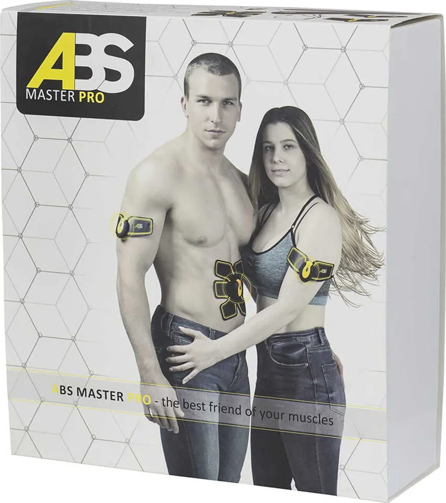 Electrostimulateur Abs Master Pro Nn HMS avec 6 Modes de Travail Intensif