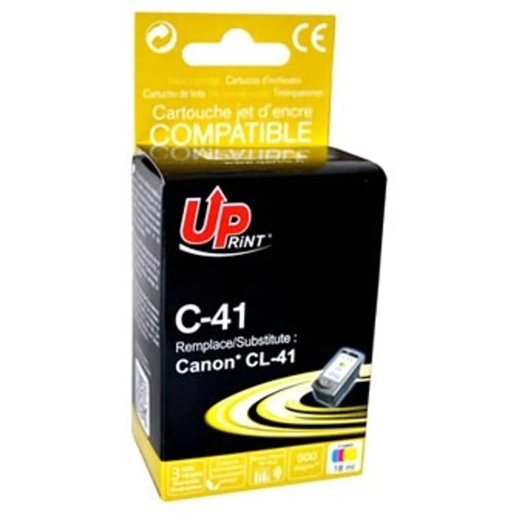 Cartuccia UPrint CL-41 Colore per Stampanti Canon - Colori Brillanti 3584770880019