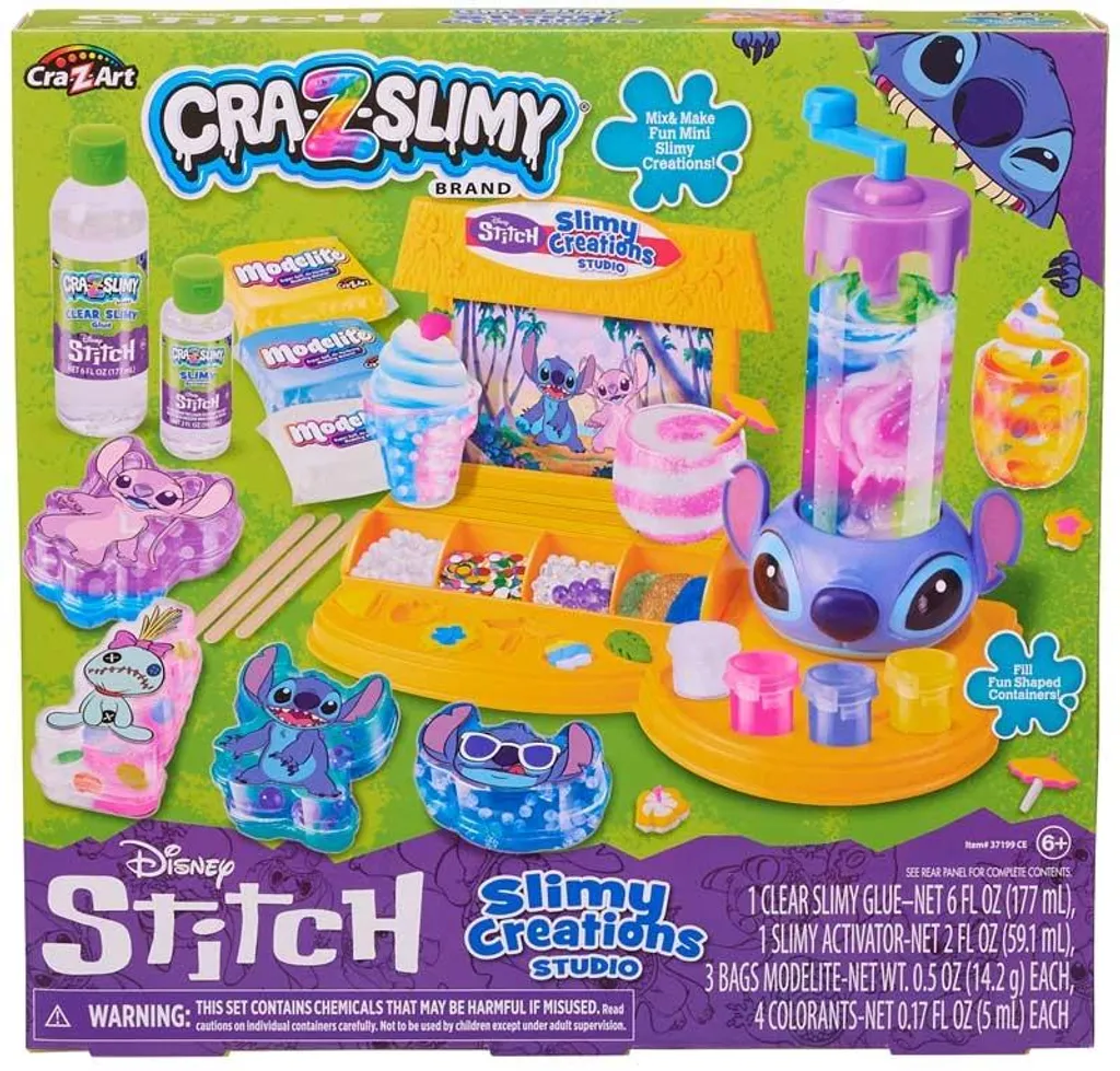 CRA-Z-Slimy Disney Stitch Slimy Creations Studio - Kit DIY Complet