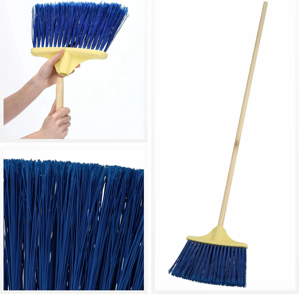 Balai de rue 30 cm avec poils nylon ultra résistants spécial extérieur