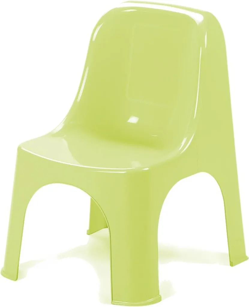 Sedia Baby Premium Verde Lime: Impilabile e Sicura per Bambini