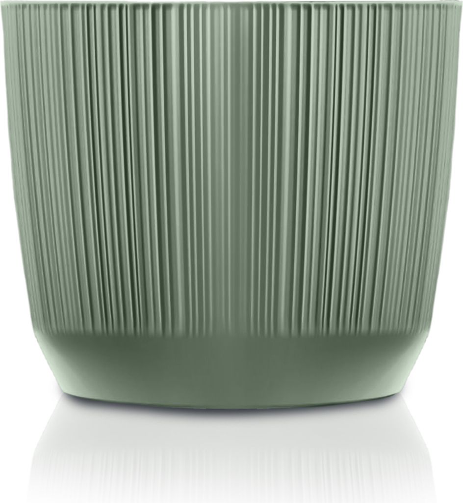 Květináč Ryfo zemitě zelený 16,8 cm Obrázek produktu 