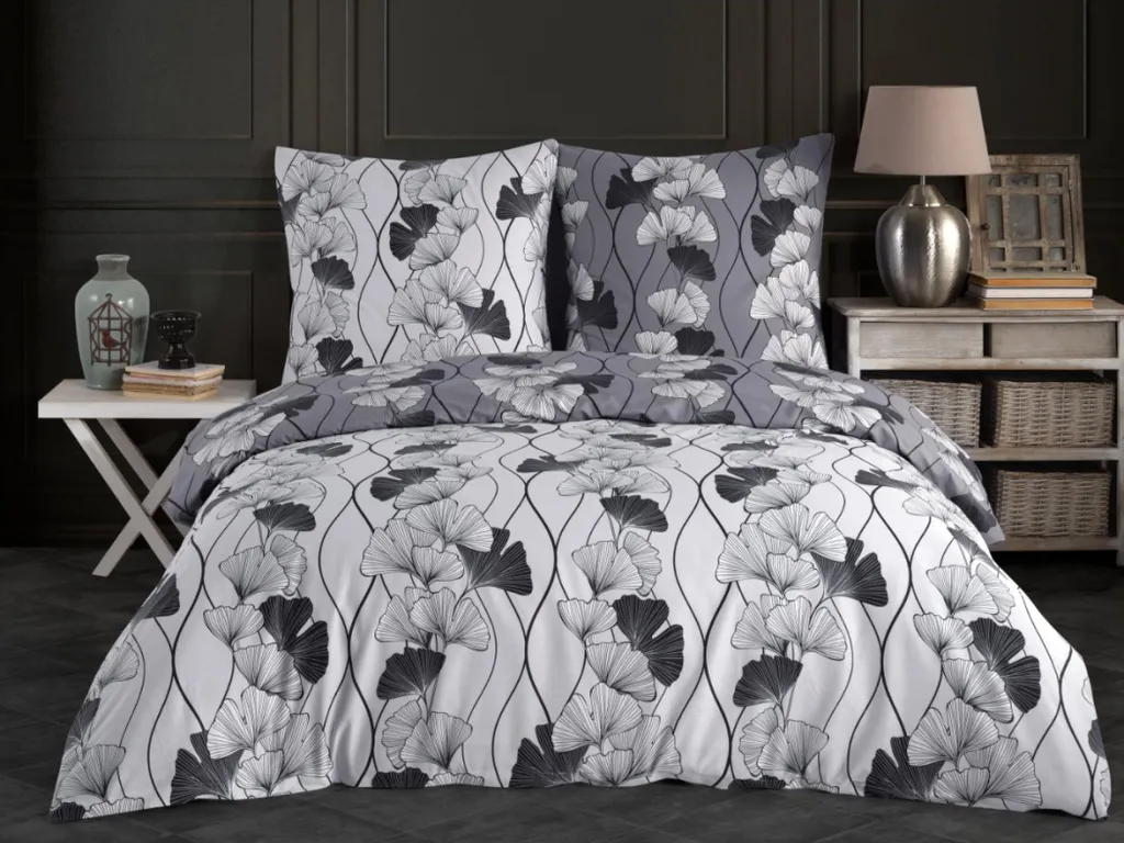 Lenzuola Lino e Raso Cornelia 140x200 | Parure Letto di Alta Qualità