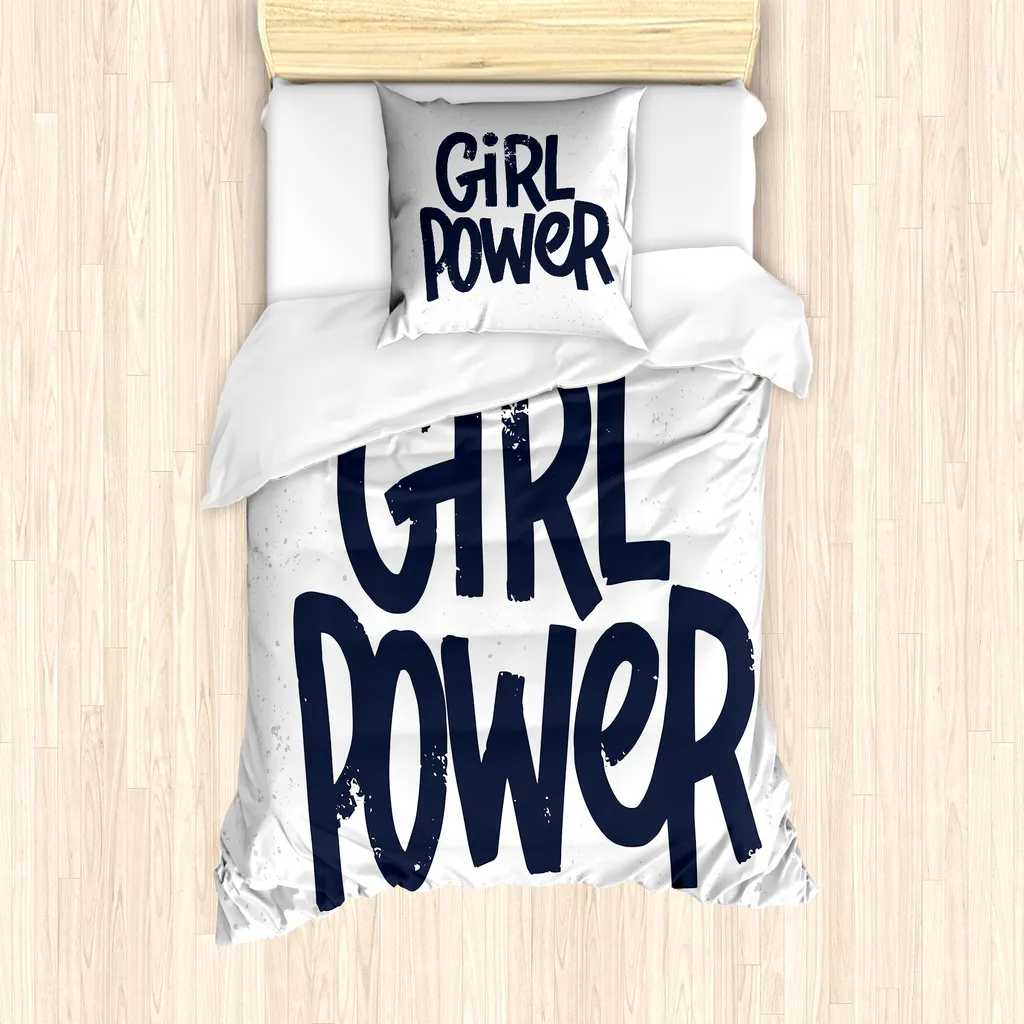 Copripiumino Microfibra ABAKUHAUS 135x200cm | Antiacaro Girl Power