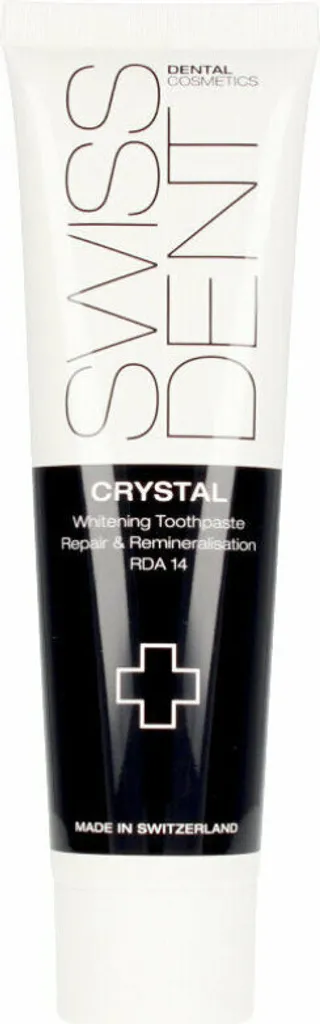 Soin Dentifrice SWISSDENT CRYSTAL 100ml : Blancheur et Reminéralisation