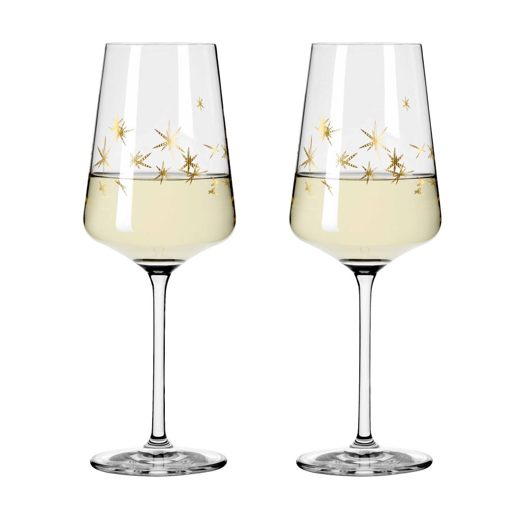 CELEBRATION DELUXE WEIßWEINGLAS-SET #3 VON ROMI BOHNENBERG Produktbild 2