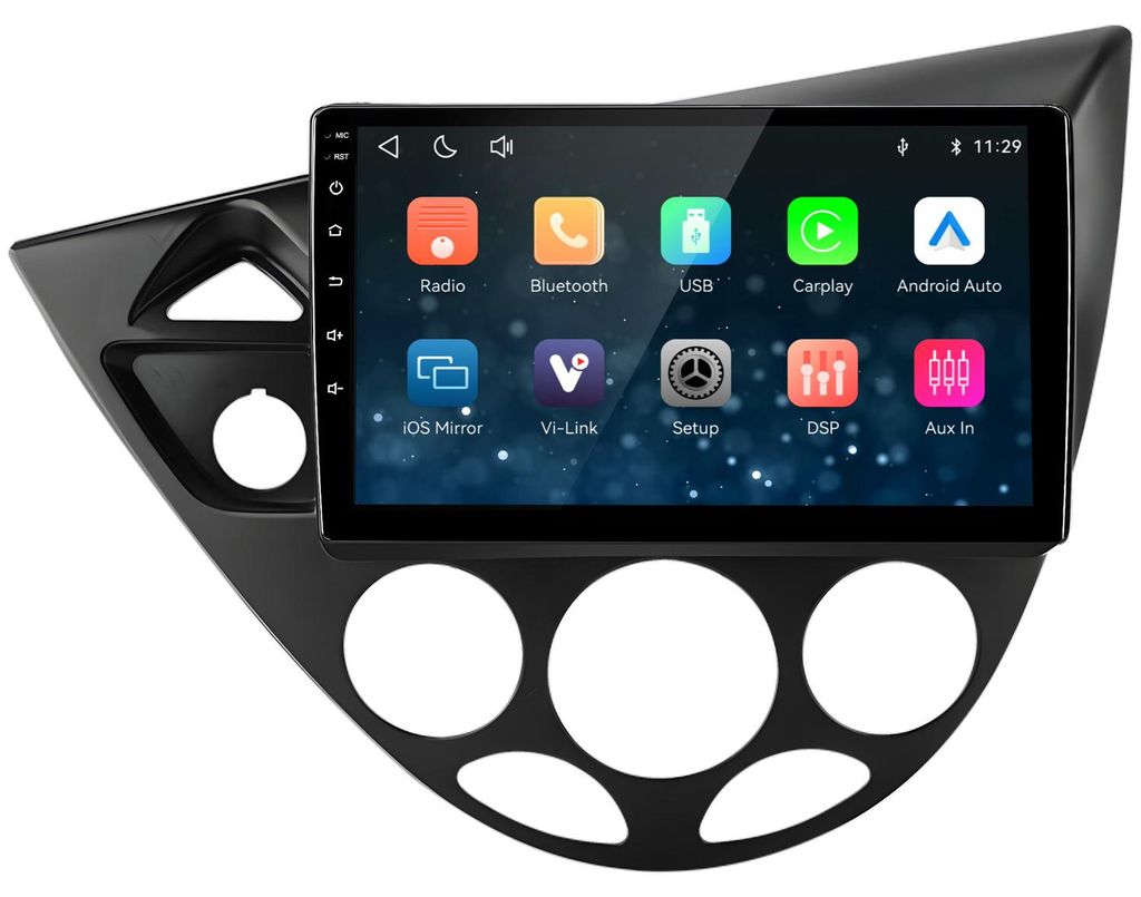 Autoradio Linux 9 pouces, système plug & play, pour Ford Image du produit 