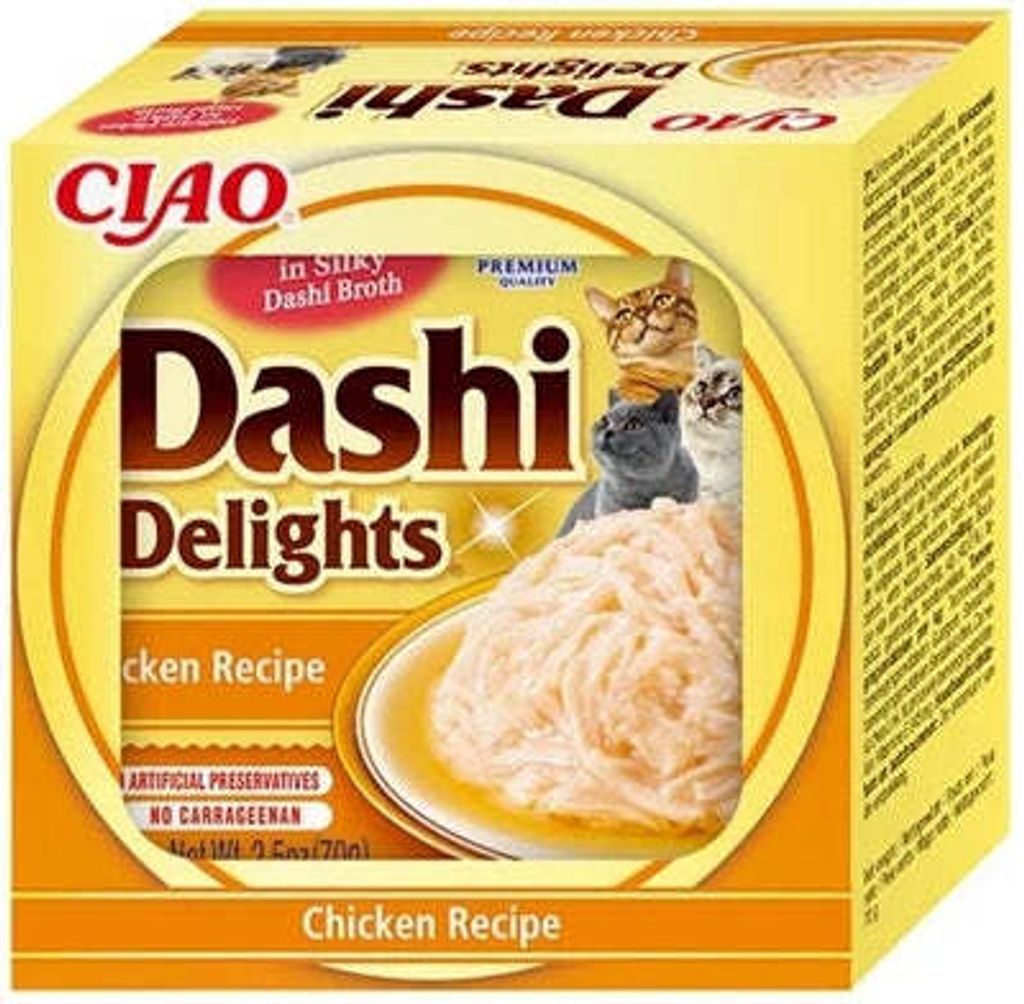 A product box for cat food.