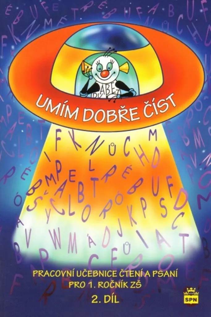 Livre pédagogique illustré Antonín Šplíchal avec grands caractères