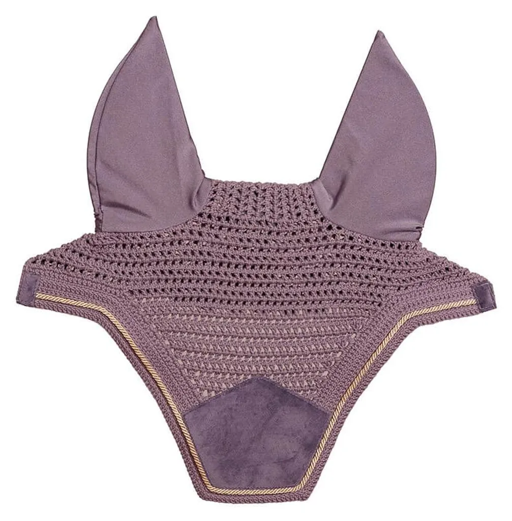 Bonnet Anti-Mouches Wellington Velvet Kentucky Horsewear pour le Concours