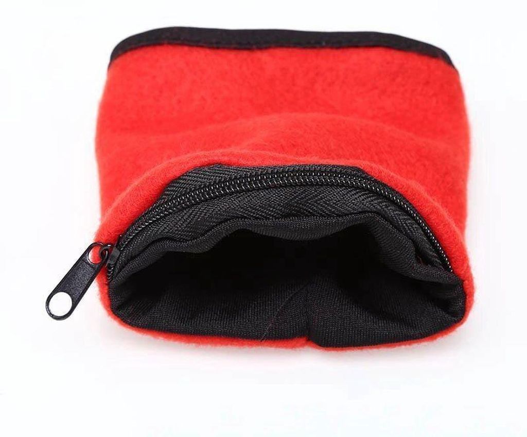 Zwarte armband met rits - Armband met opbergruimte - Productafbeelding 