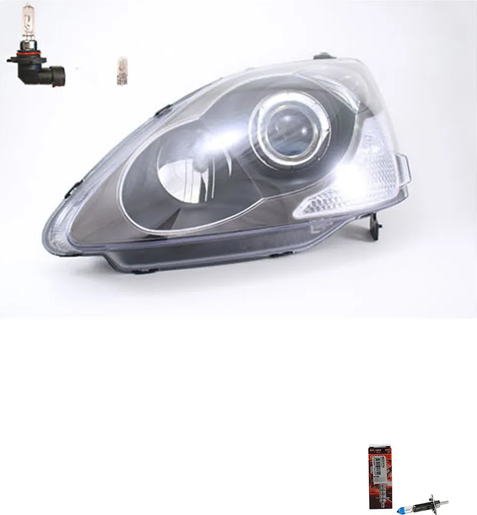 Kit Full Vision Honda Civic EU EP: Faro Johns + Osram Laser