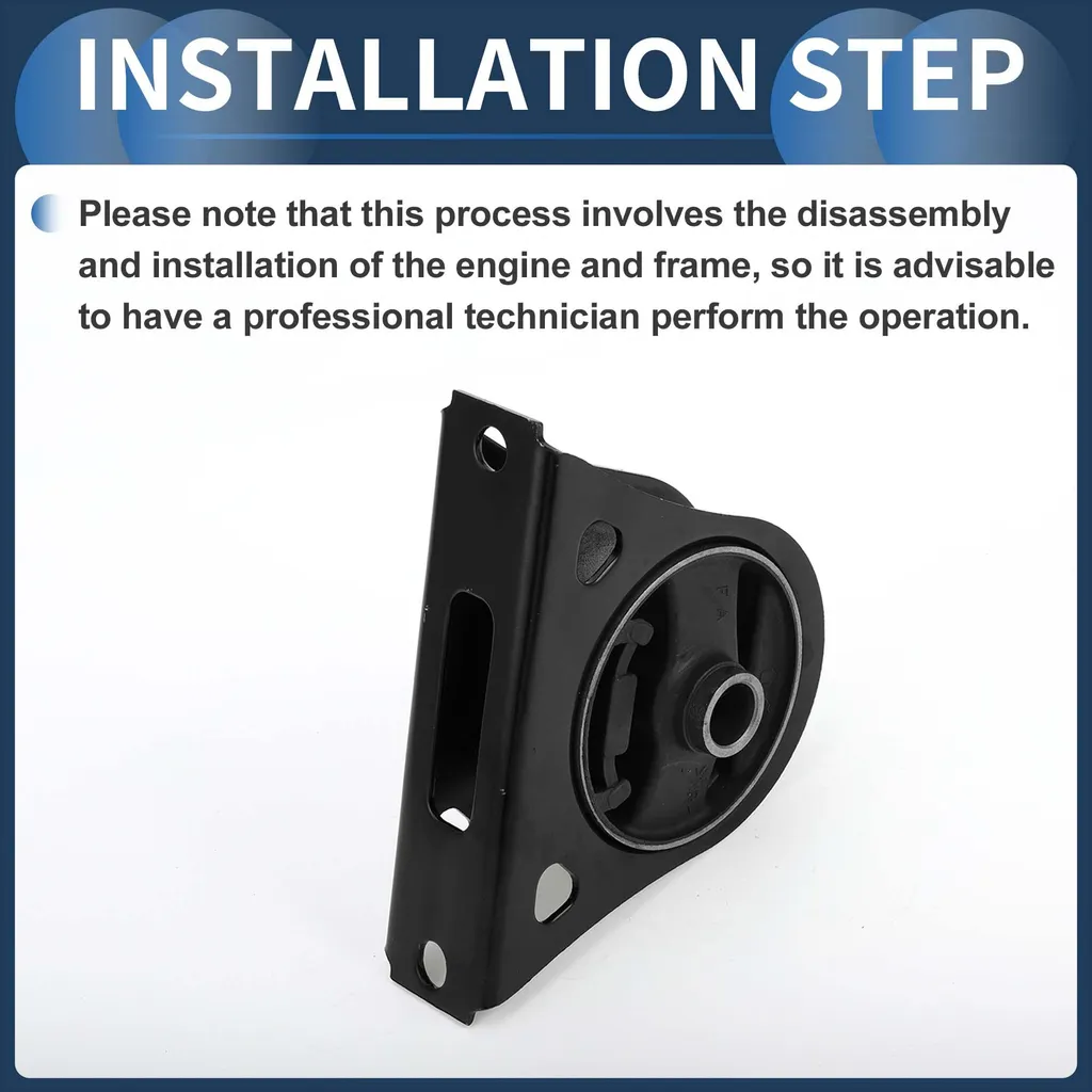 Support de Moteur Silent Bloc pour Mitsubishi Grandis 2003 à 2009 - 4