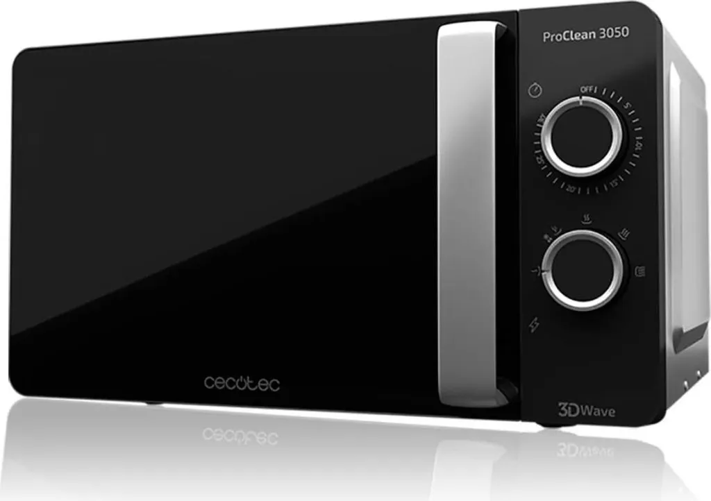Petit Micro-ondes Pose Libre Cecotec ProClean 3050 Design Argent 20L - 13
