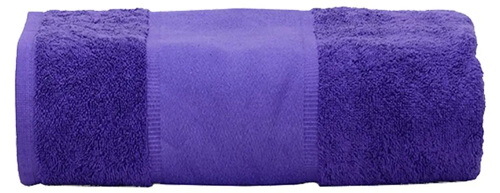 ARTG Grande serviette Print-Me LT3660 violette personnalisable 100x150cm