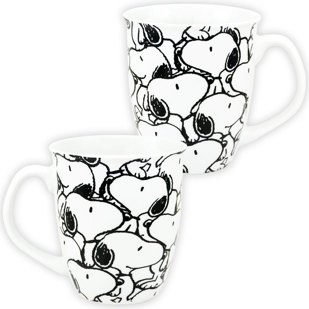 The Peanuts Tasse Snoopy - Snoopys Allover Kaffeetasse Produktbild 