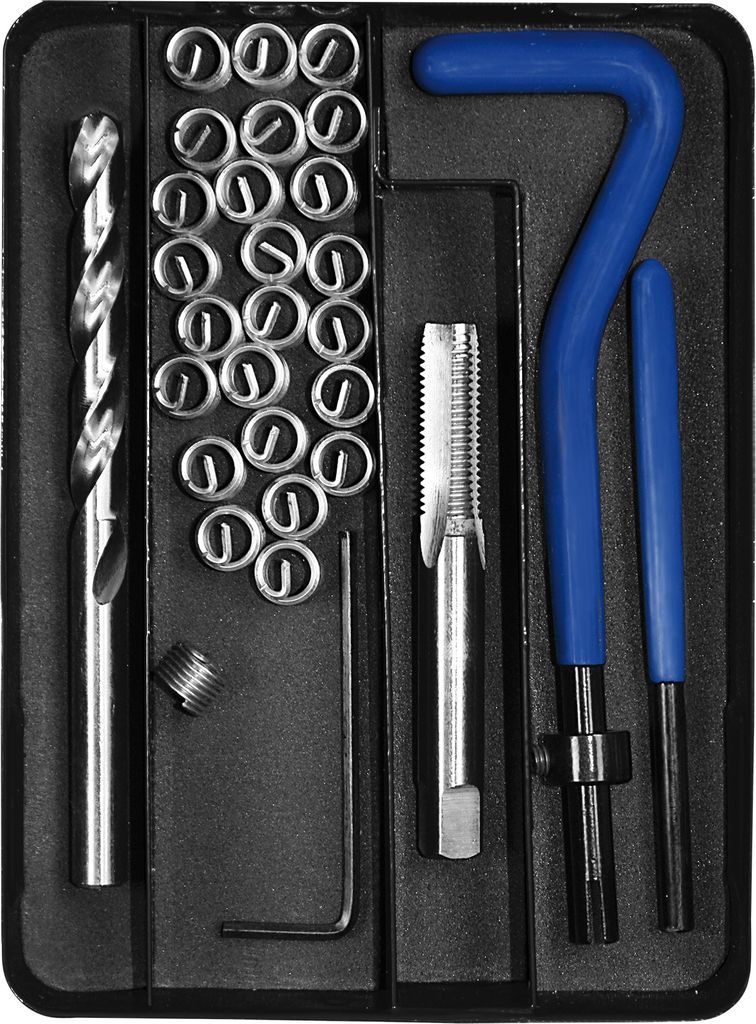 SW-Stahl 84017L Gewindereparatursatz in Kunststoffkassette M 5