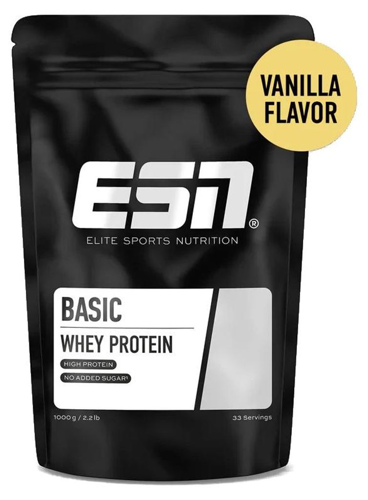 ESN Basic Whey 1kg - Vanilla Produktbild 