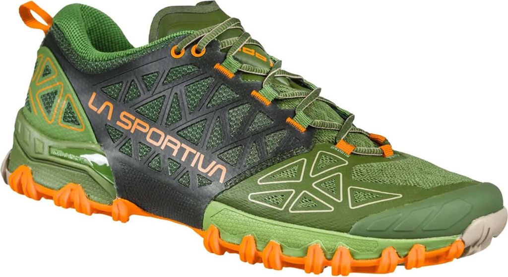 La Sportiva Bushido II Men - Trailrunningschuhe Herren kale / tiger 46.5 / 11.5 UK