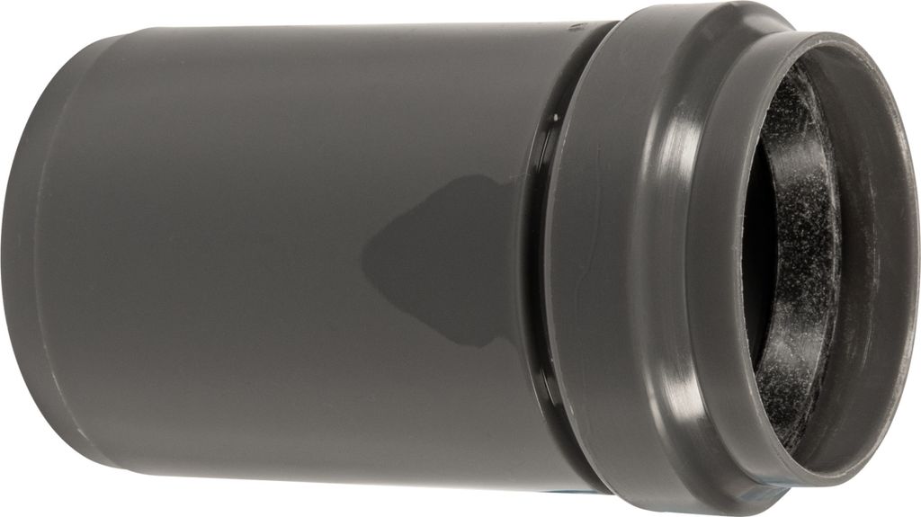 HT-Rohr Reduzierstück Kunststoff grau 40x32mm mit Dichtring Produktbild 