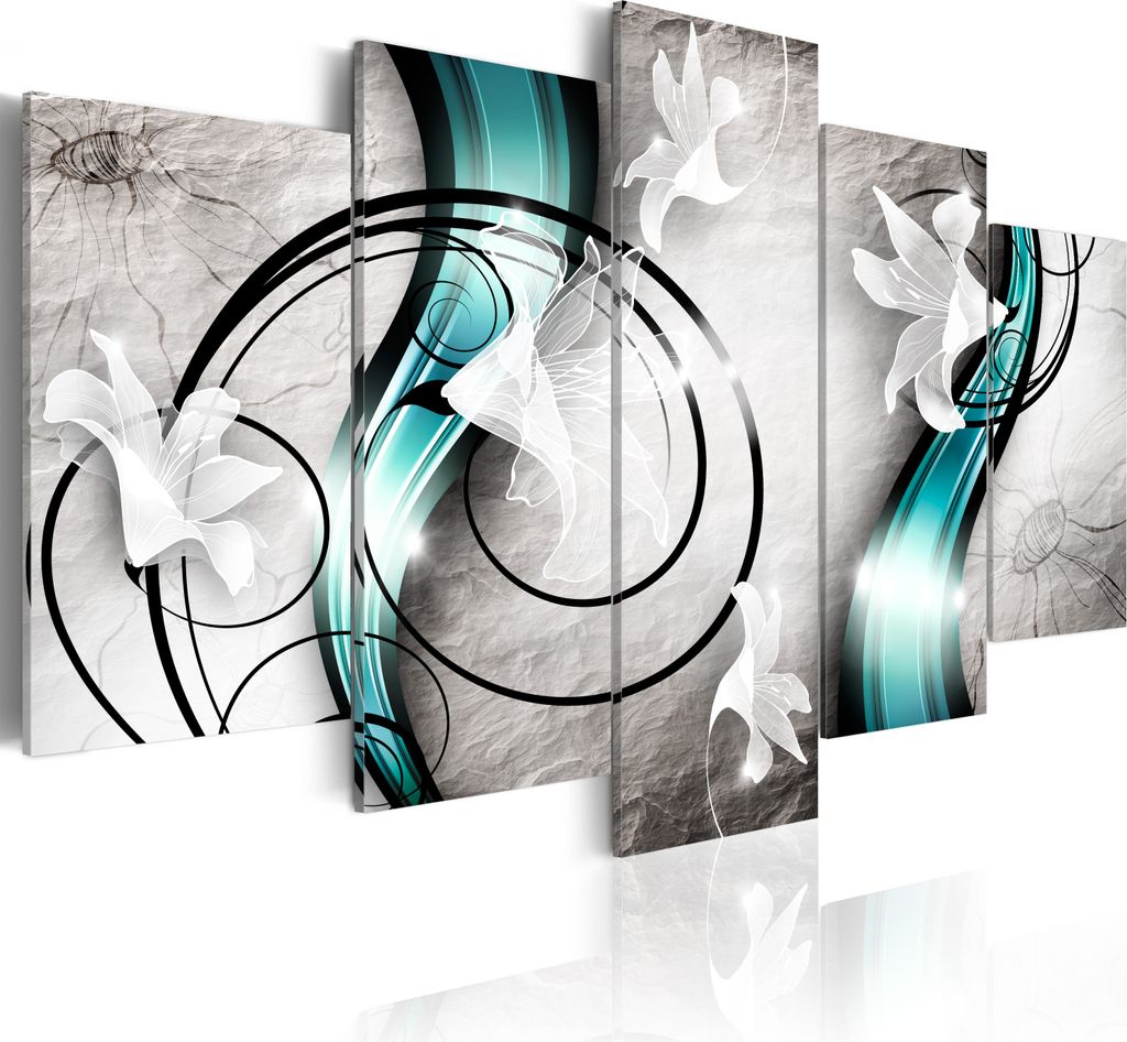 Modernes Wandbild 020101-267 (200x100) - 5 Teilig Bilder Fotografie auf Vlies Leiwnand Foto Bild Dekoration Wand Bilder Kunstruck