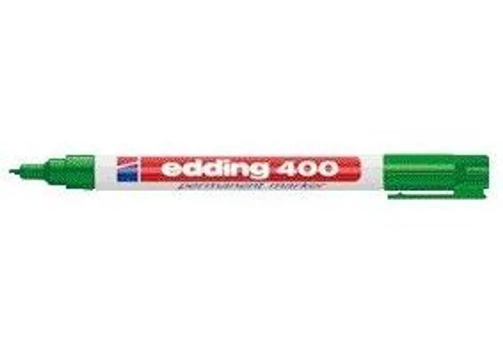 Écrivez partout avec le marqueur indélébile Edding 400 vert précis - 2