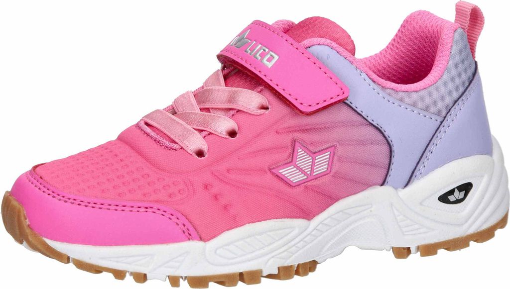 Lico Refugio VS Sportschuhe Kinder Sneaker Klettschuh Rosa Freizeit, Schuhgröße:38 EU