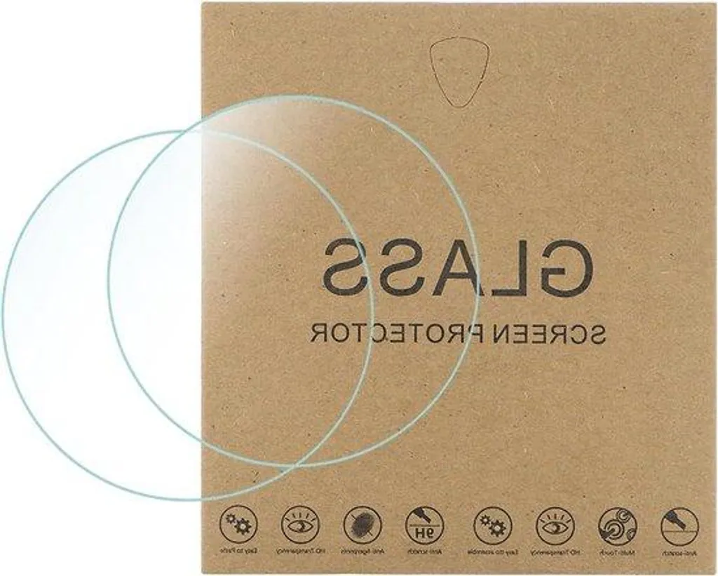 Protection d'écran smartwatch 45mm en verre trempé haute résistance 9H