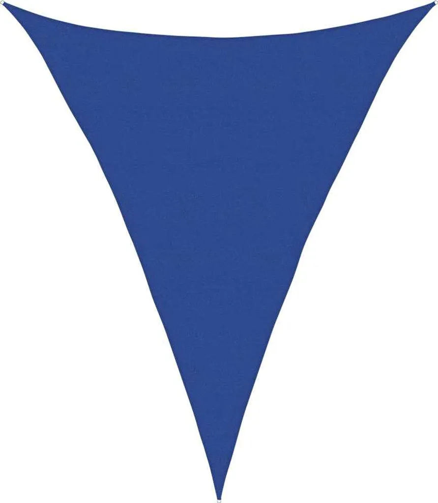 Tenda da Sole Triangolare 5x6x6 m Blu HDPE | vela parasole vidaXL