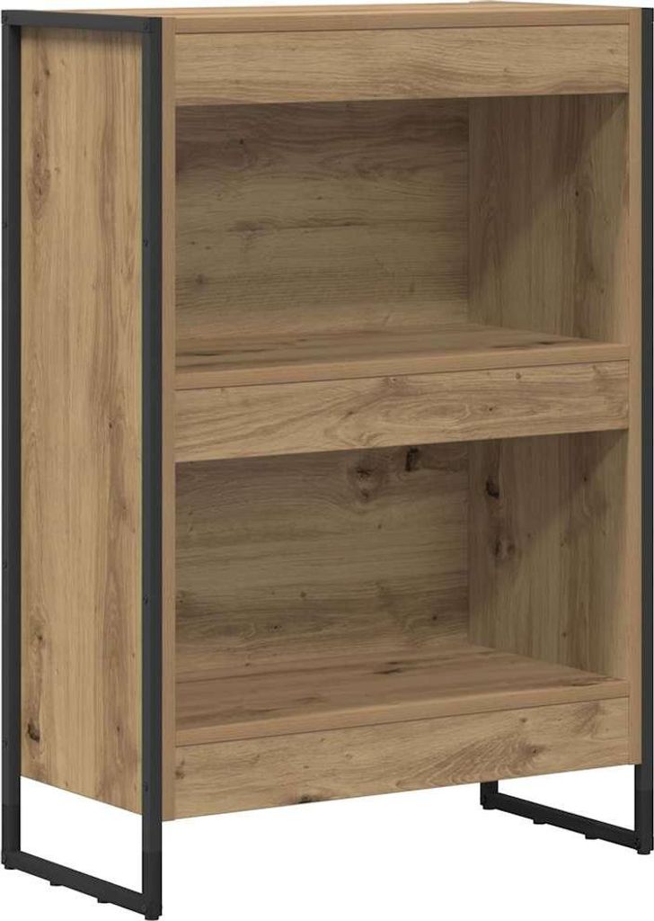 Bücherregal Kunsthandwerk Eiche 80 x 30 x 155 cm Holzwerkstoff
