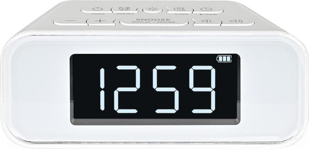 Rádiobudík Silva Schneider UR 4200 BT biely PLL FM Obrázok produktu 