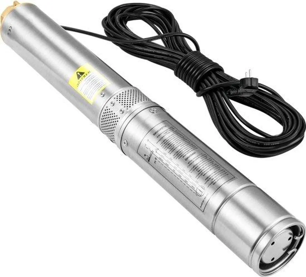 Pompe pour puits profond 750W : idéal arrosage jardin et maison