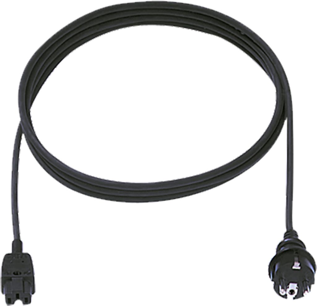 BACHMANN Zuleitung H05RR-F 3G1,0mm² 2m, Stecker CEE7/7 C15a