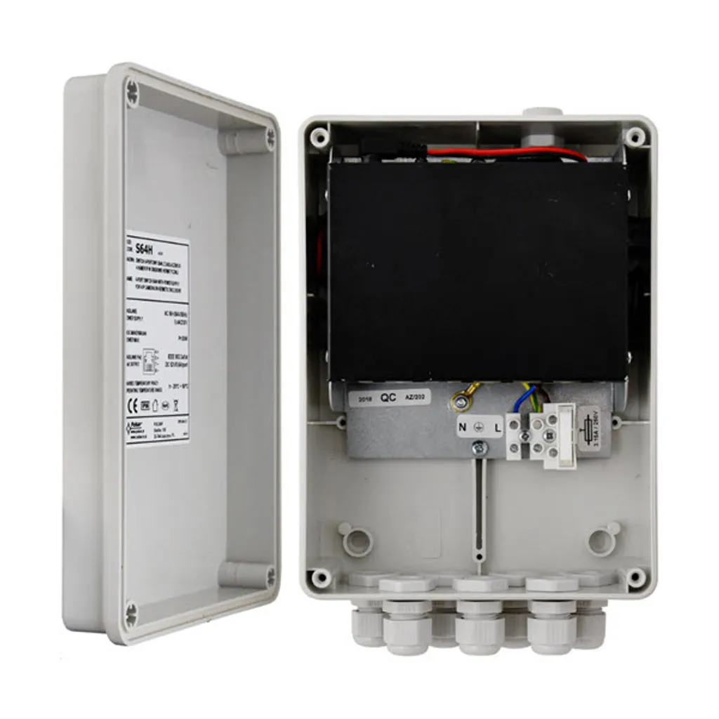 Switch Ethernet PoE extérieur IP56 S64H 4 ports pour caméras de surveillance