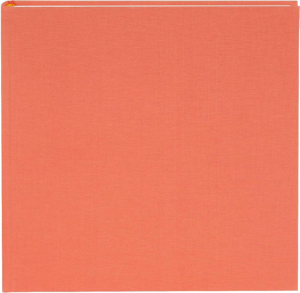 Goldbuch Fotoalbum Bella Vista Lachs 30x31 cm 60 weiße Seiten Leinen