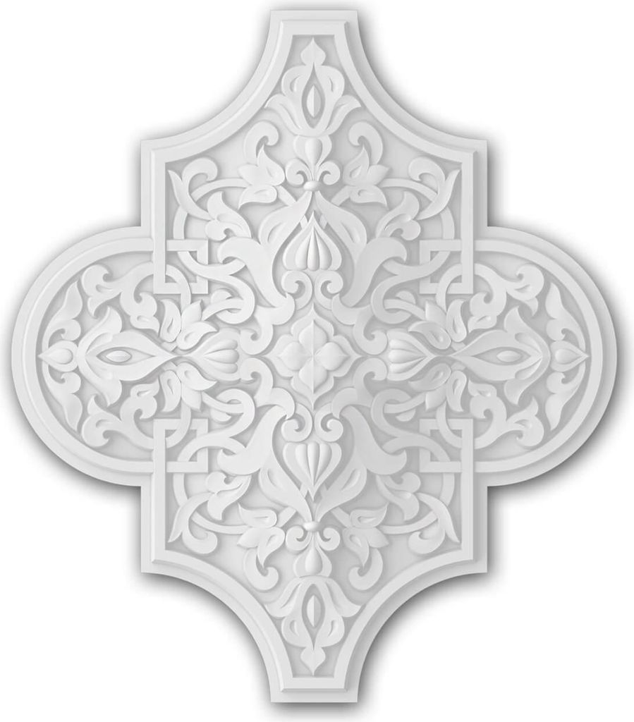 Profhome 159501 3D Wandpaneel Wandvertäfelung Zierelement 39,9 x 34,9 cm