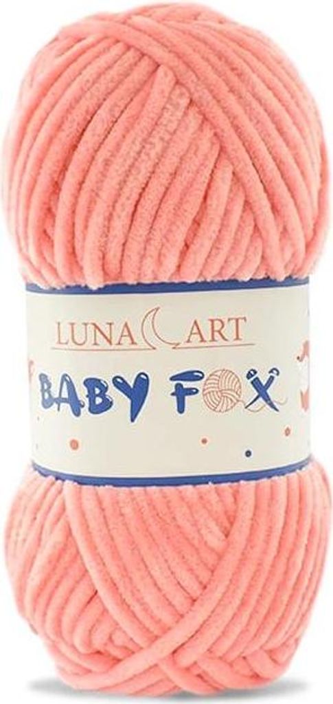 Włóczka Luna Art Baby Fox 100-65 / brzoskwinia Zdjęcie produktu 